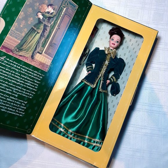 Barbie Collectors Toy Hallmark Edition Yuletide Romance Doll Mattel Vintage 1996
